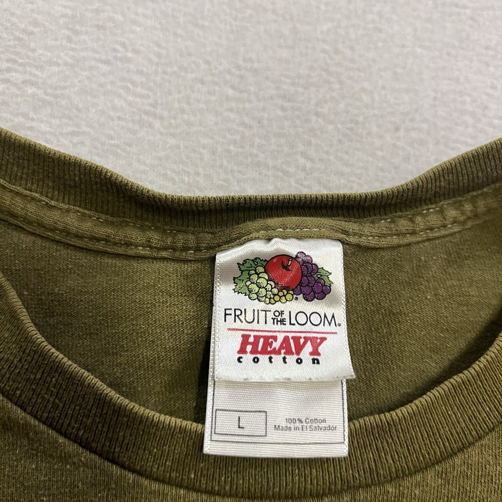 Vintage Y2K The Killers Hot Fuss 2004 Dots T-Shirt Adult Size Large Green - Picture 3 of 8